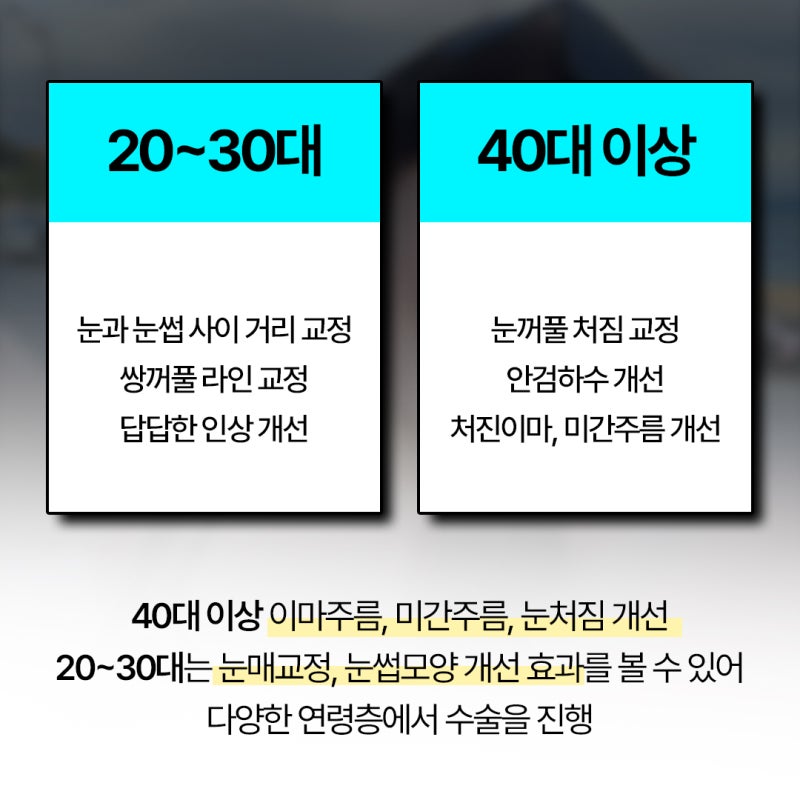 서면내시경이마거상술 자연스럽게 리프팅 되는 방법