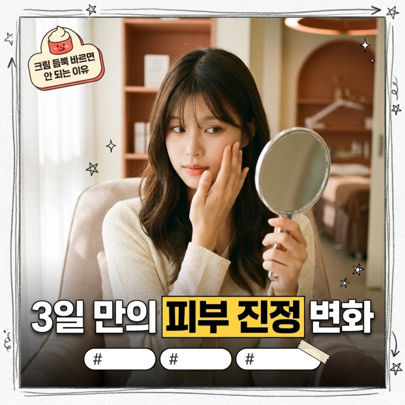피부 진정 케어, 휴가지에서 뒤집어진 얼굴 사흘 만에 되돌리는 게 가능할까요?