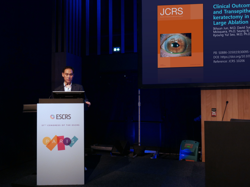 2019 ESCRS(유럽백내장굴절수술학회) 아이리움안과 초청강연 사진 7