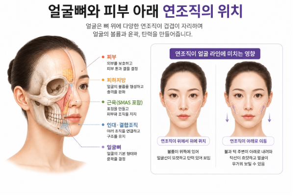 연조직윤곽술이란? 얼굴 처짐과 턱선이 고민이라면