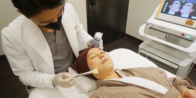 Cheongdam Ultherapy, Laser Lifting Elastisitas & Kerutan Le Diamant yang Tak Tertandingi.