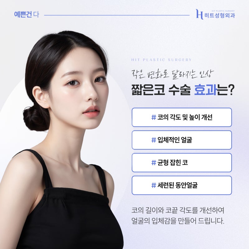[히트성형외과] 짧은코 수술, 어떻게 진행되나요? 사진 5