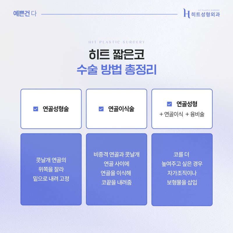 [히트성형외과] 짧은코 수술, 어떻게 진행되나요? 사진 4