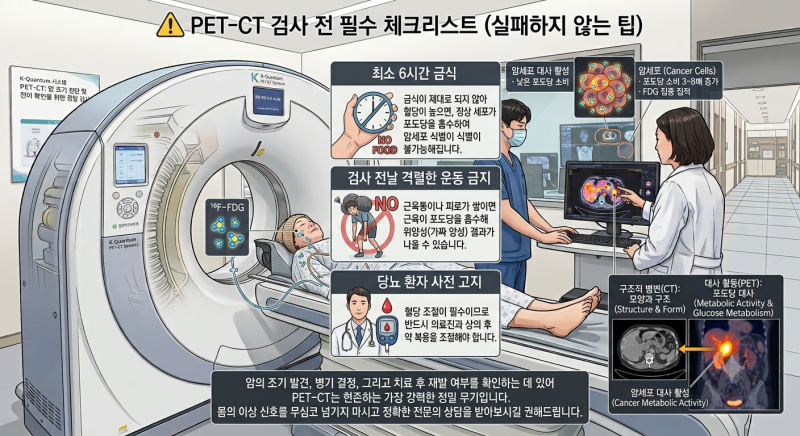 "암 4기인 줄 알았는데..." PET-CT 검사 하나로 인생이 바뀐 이유 (원리·비용·주의사항 총정리) 사진 3