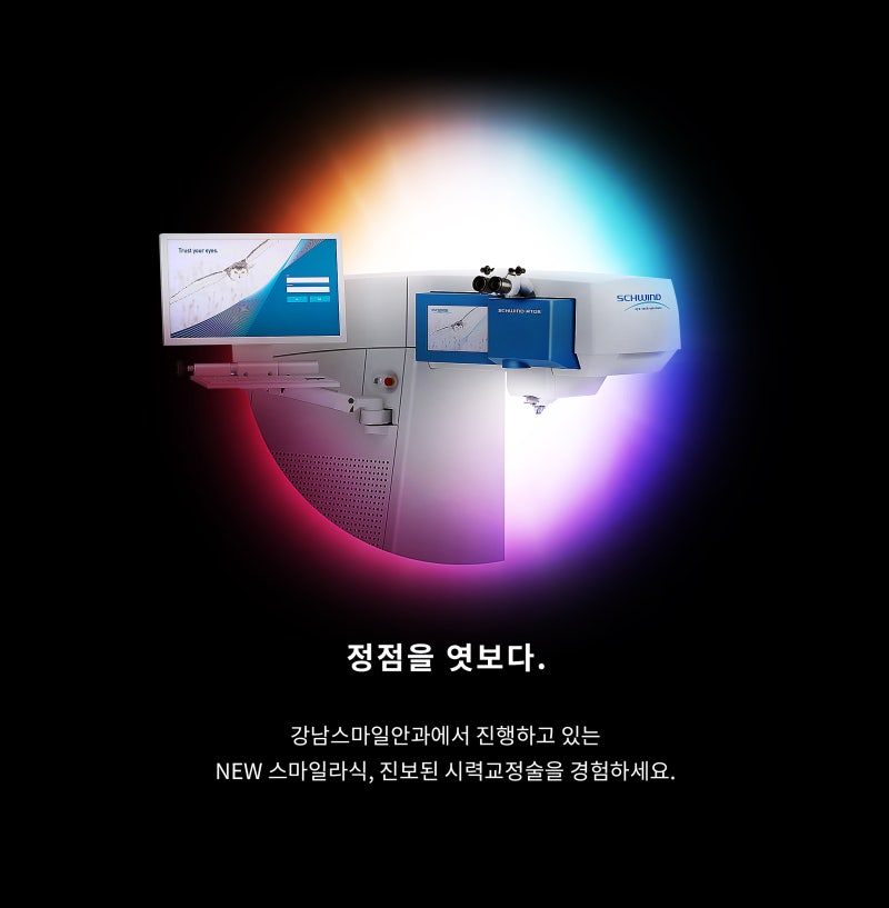 Gangnam Smile Eye Clinic Memperkenalkan Peralatan Bedah NEW SMILE LASIK Schwind ATOS!