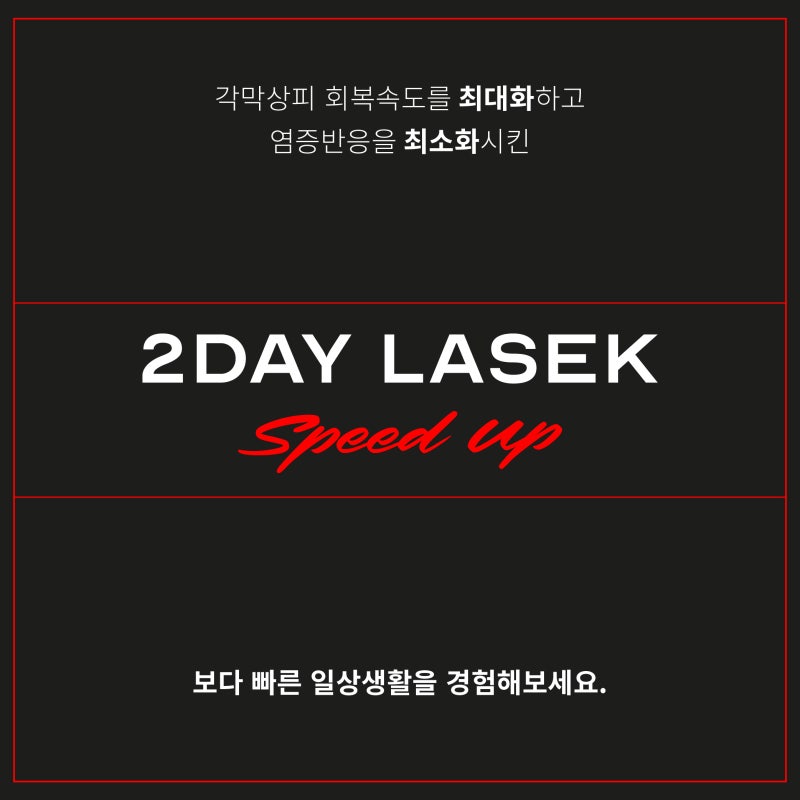 2DAY LASEK SPEED UP 사진 5