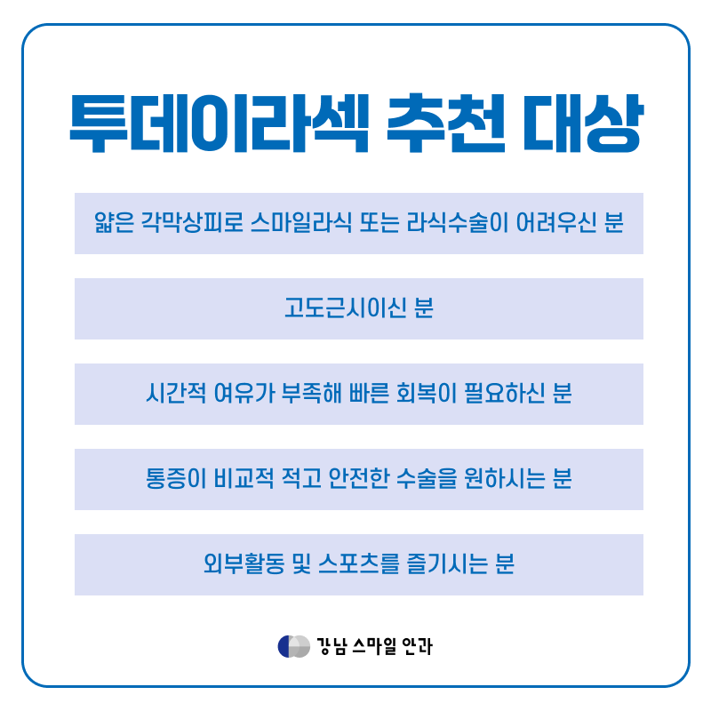 Gangnam Today LASEK, แนะนำสำหรับ ‘กรณีเหล่านี้’! (เหตุผลที่ LASEK ดี) 사진 5