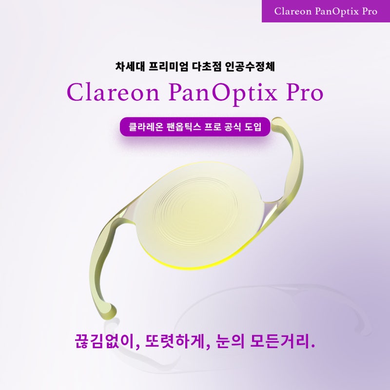 เลนส์แก้วตาเทียมแบบมัลติโฟกัสระดับพรีเมียมรุ่นใหม่: Clareon PanOptix Pro