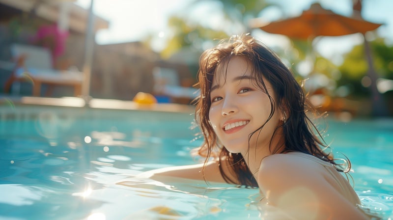 수영장렌즈착용, 렌즈끼고수경 써도 괜찮을까?