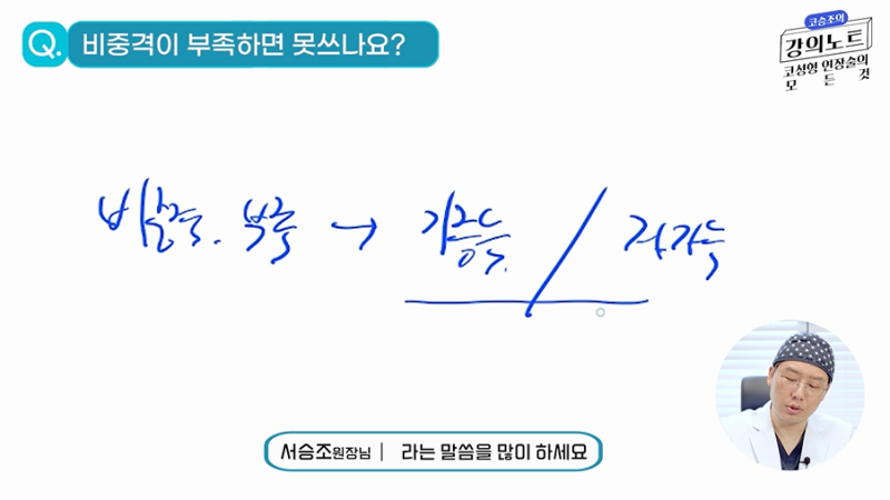 [코승조의 강의노트] 비중격 연골이 부족해도 사용할 수 있다? 비중격 최대한 활용하는 법😎