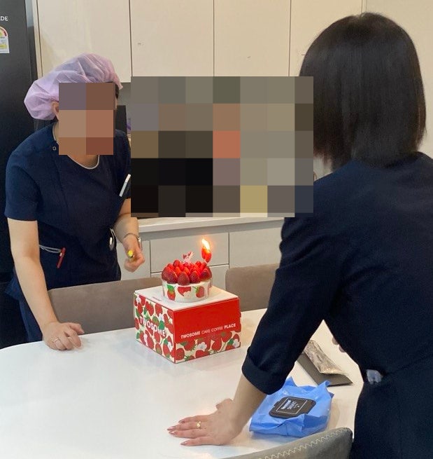 위버스성형외과 심정환 원장님 생일 서프라이즈 일상