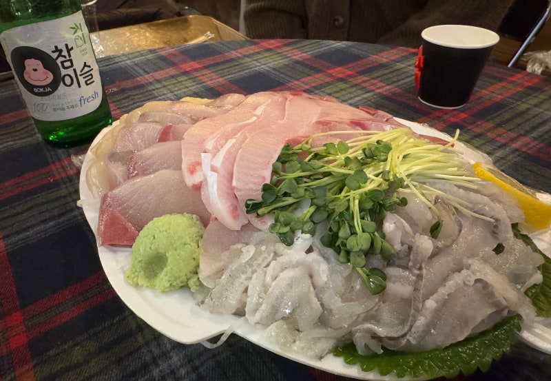 바이브성형외과 연말회식 복자카페에서 방어파티