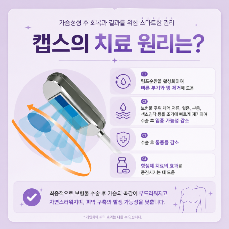 부드러운 가슴을 유지하는 구형구축 예방법 |신논현역 가슴성형 바이브성형외과 수술 후 관리 캡슐러티스 사진 3