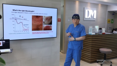 디엠피부과 레이저 기술 교육, 대만 의료진들과 함께